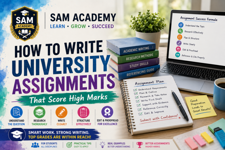 How to Write University Assignments That Score High Marks